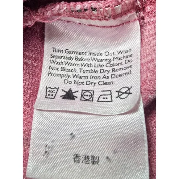 VTG Eddie Bauer Pink Corduroy Pearl Snap Button Down Shirt Women’s Large - Picture 15 of 16